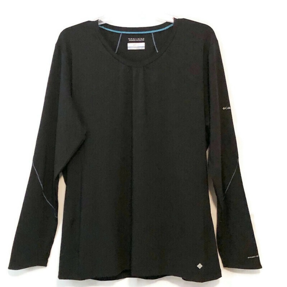 COLUMBIA SPORTSWEAR OMNI-WICK ATHLETIC LONG SLEEVE TOP.  NEW WITHOUT TAGS.